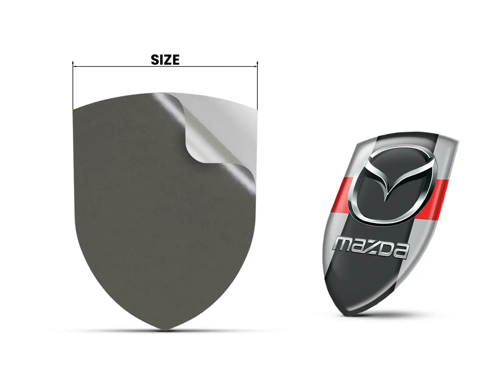Mazda Heavy Duty Sticker Max Durable Stylish Pro Design